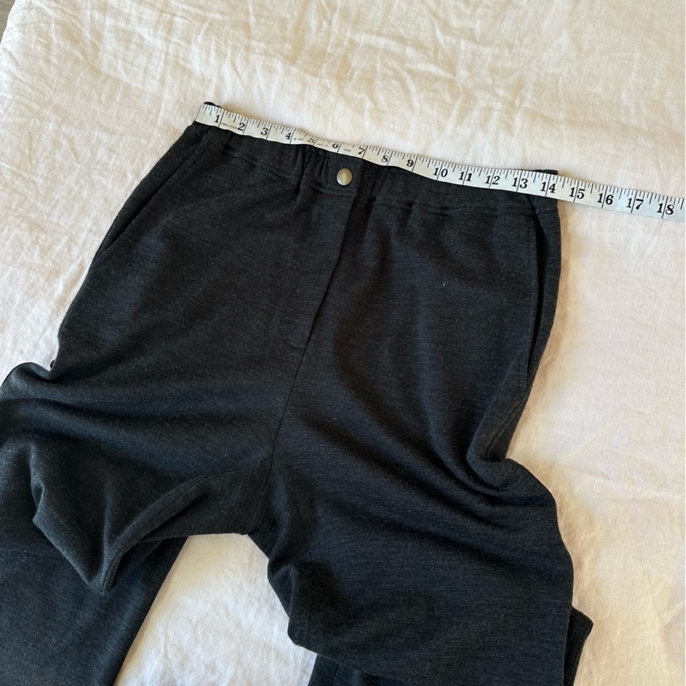 Lanvin Paris Charcoal Wool Jogger Trousers Size 36 / Small - Picture 7 of 9